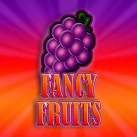 Fancy Fruits slot logo by Gamomat at Spinstein Casino