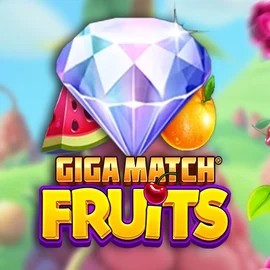 Giga Match Fruits game by RubyPlay – logo hosted on Spinstein Casino