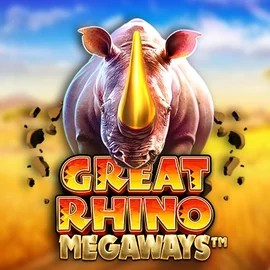 Official Slots logo: Great Rhino Megaways by Pragmatic Play at Spinstein Casino