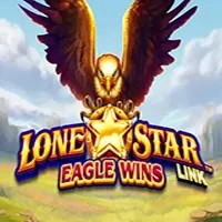 Slots logo of Lone Star Link Eagle Wins from Novomatic at Spinstein Casino