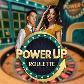 Live Casino logo of PowerUP Roulette from Pragmatic Play at Spinstein Casino