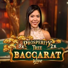 Prosperity Tree Baccarat game by Evolution – logo hosted on Spinstein Casino