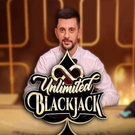 Unlimited Blackjack slot visual from Ezugi available on spinsteincasinos.de
